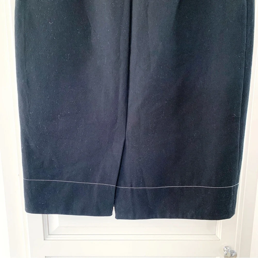 PRADA Black Knee-Length Skirt IT40/S